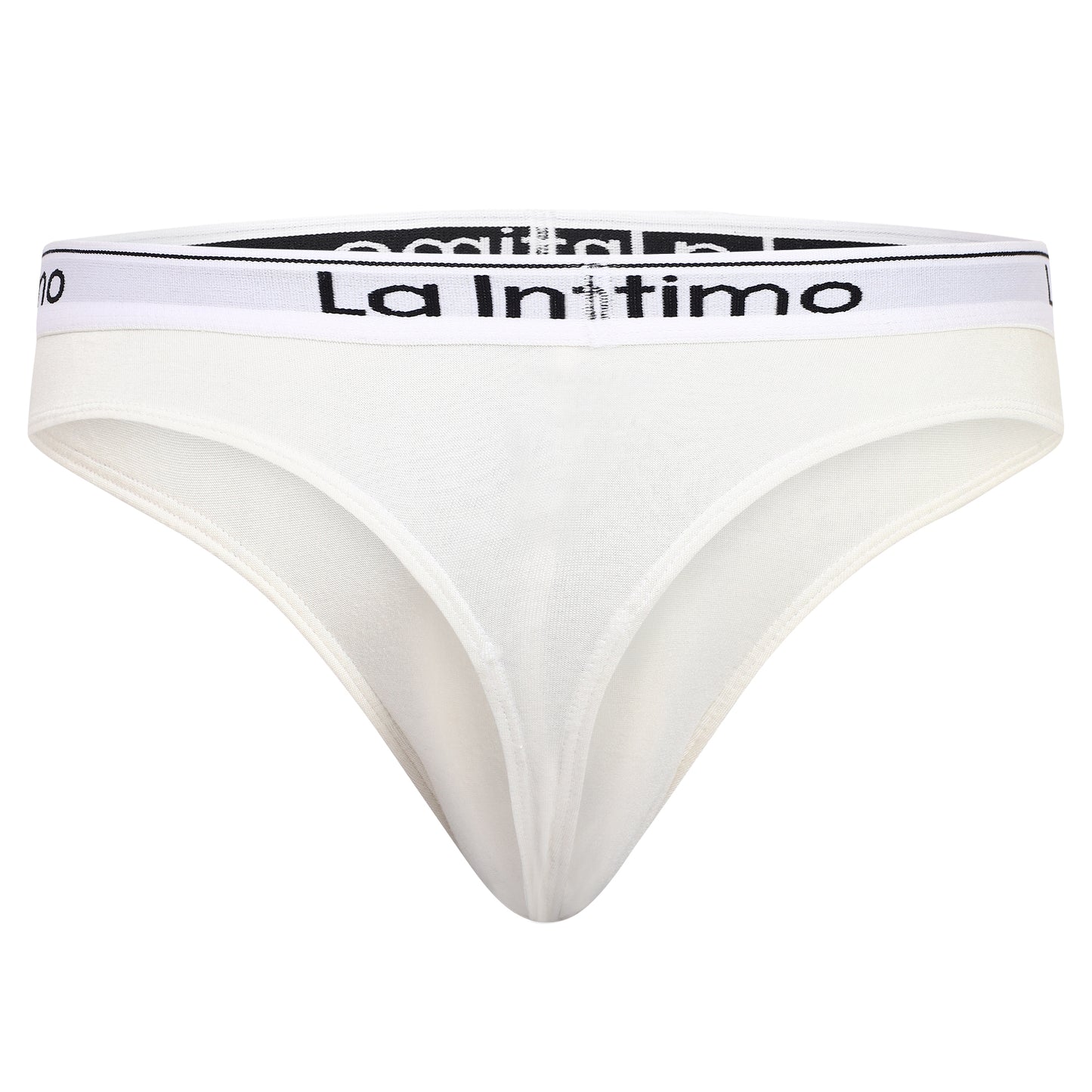 Luxury men's thongs from La Intimo in a single pack, offering comfort, style, and a perfect fit.