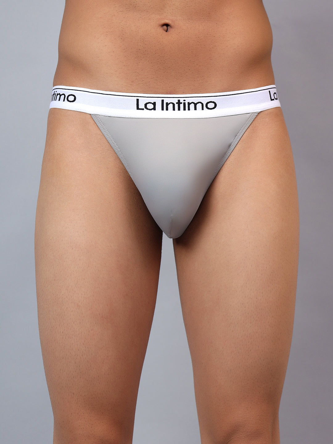 Luxury men's thongs from La Intimo in a single pack, offering comfort, style, and a perfect fit.