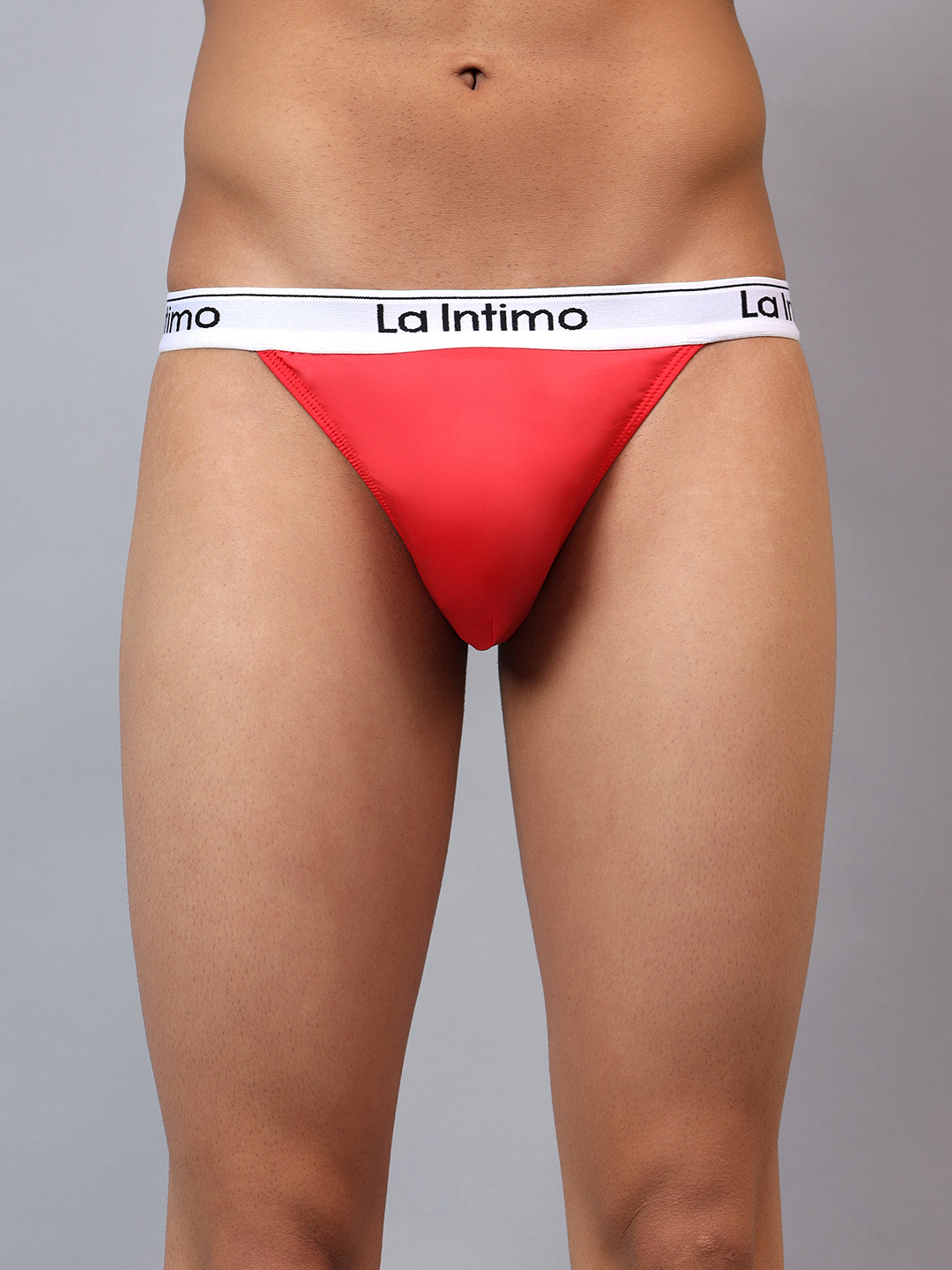 Luxury men's thongs from La Intimo in a single pack, offering comfort, style, and a perfect fit.