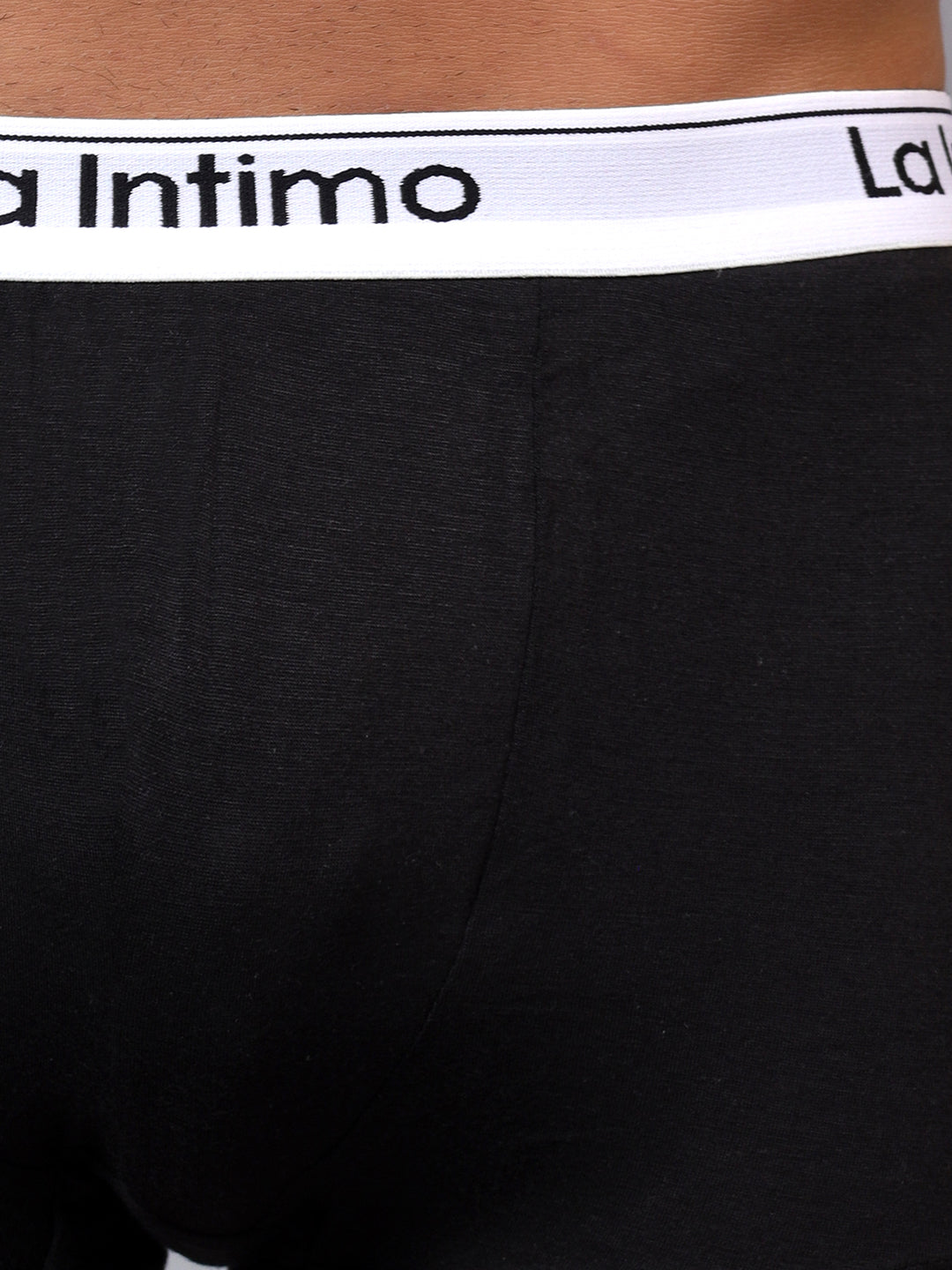 Luxury men's trunks from La Intimo in a single pack, designed for comfort, support, and style.