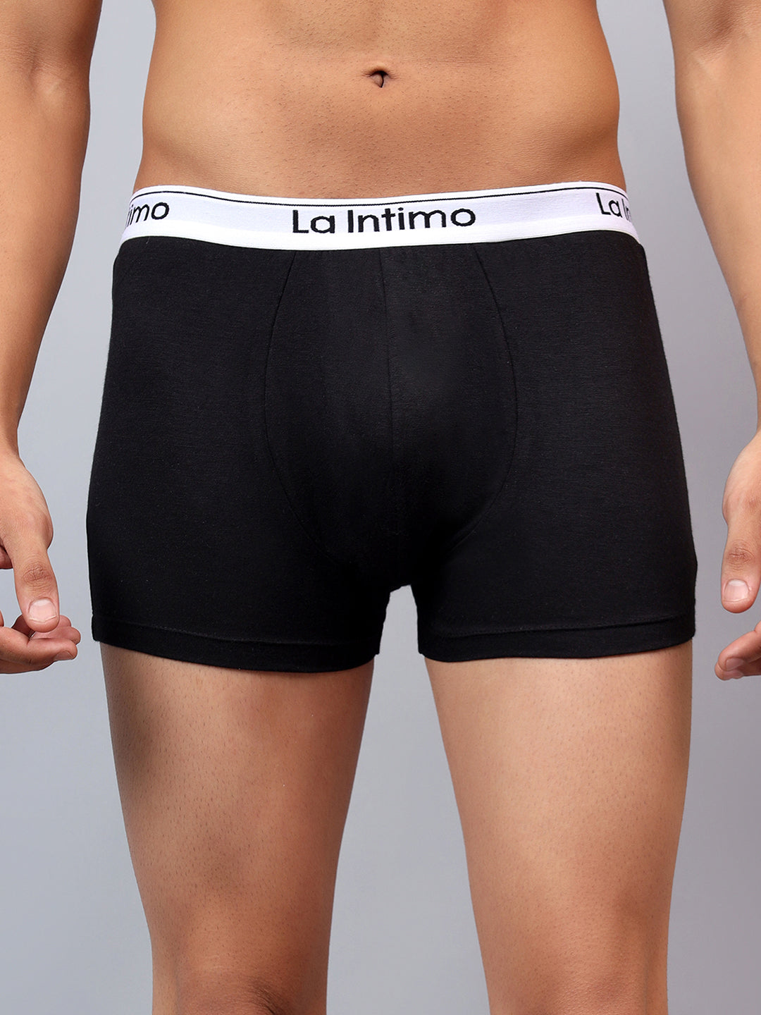 Luxury men's trunks from La Intimo in a single pack, offering comfort, style, and a perfect fit.