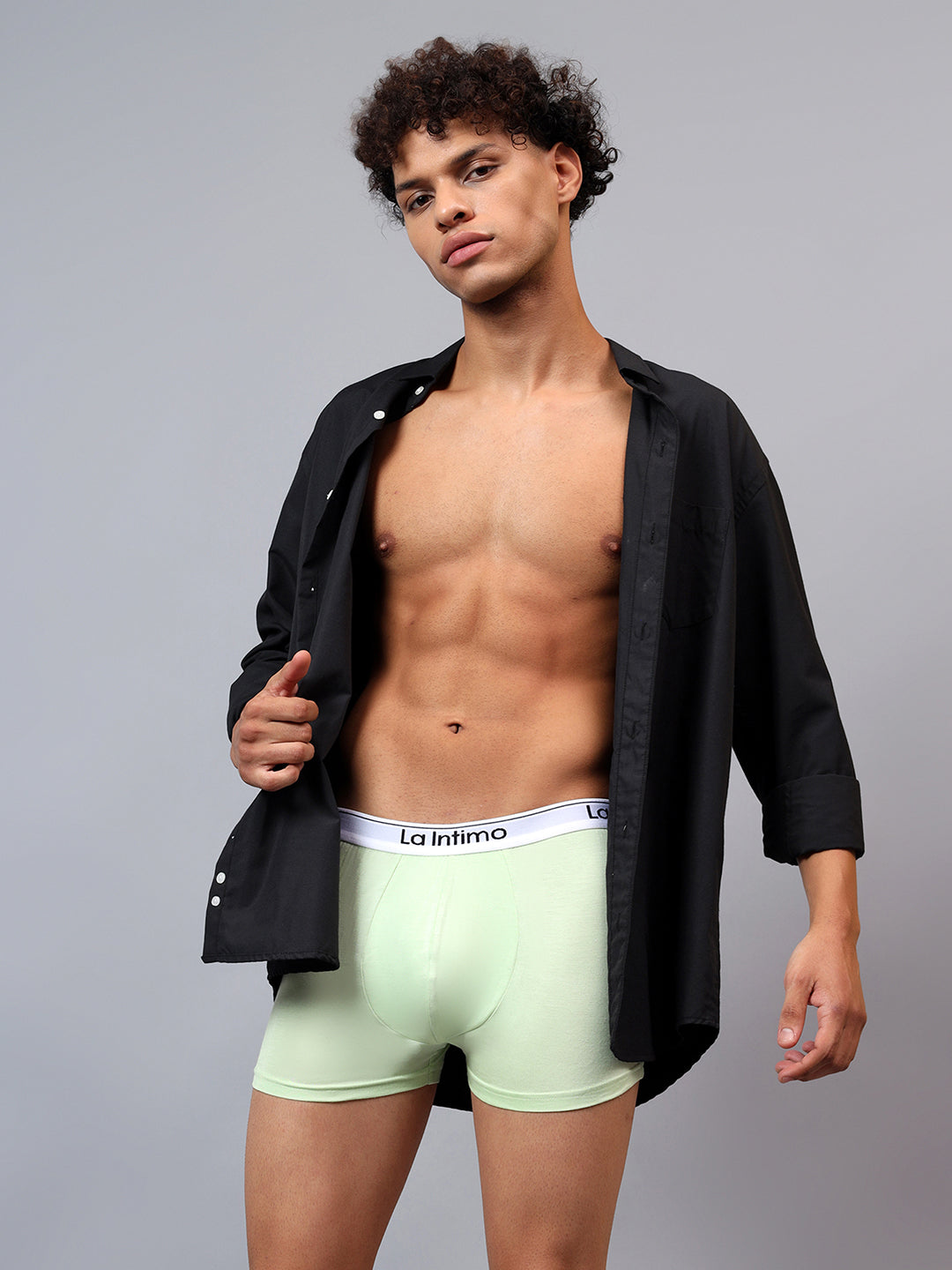 Luxury men's trunks from La Intimo in a single pack, offering comfort, style, and a perfect fit.