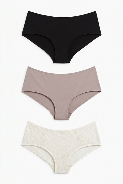 Women Hipsters MultiPack - Pack of 3