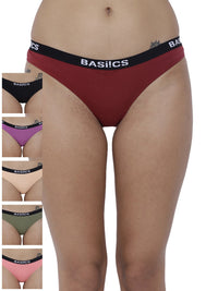 Dulce Candy Briefs Panty (Combo Pack of 6)