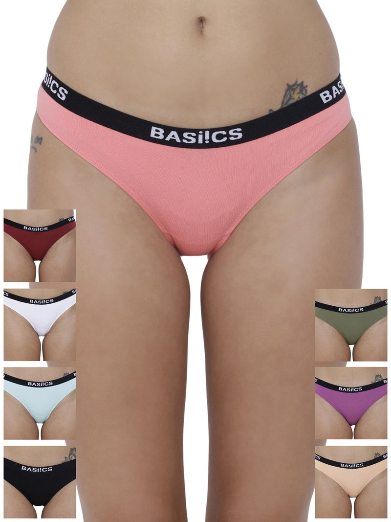 Dulce Candy Briefs Panty (Combo Pack of 8)
