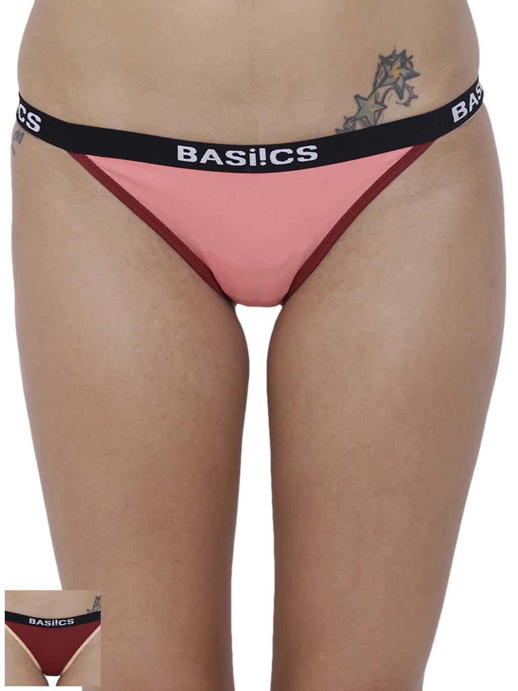 Fashionable Briefs Panty (Combo Pack of 2)