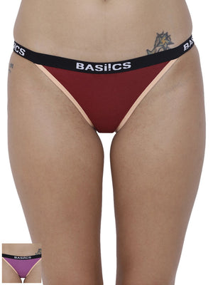 Fashionable Briefs Panty (Combo Pack of 2)