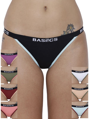 Fashionable Briefs Panty (Combo Pack of 8)