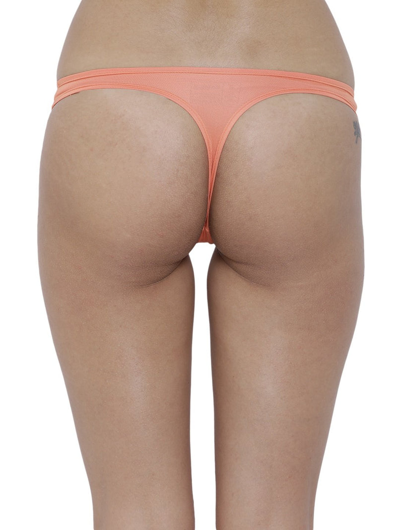 BASIICS Female Peach piffy Semiseamless Panty
