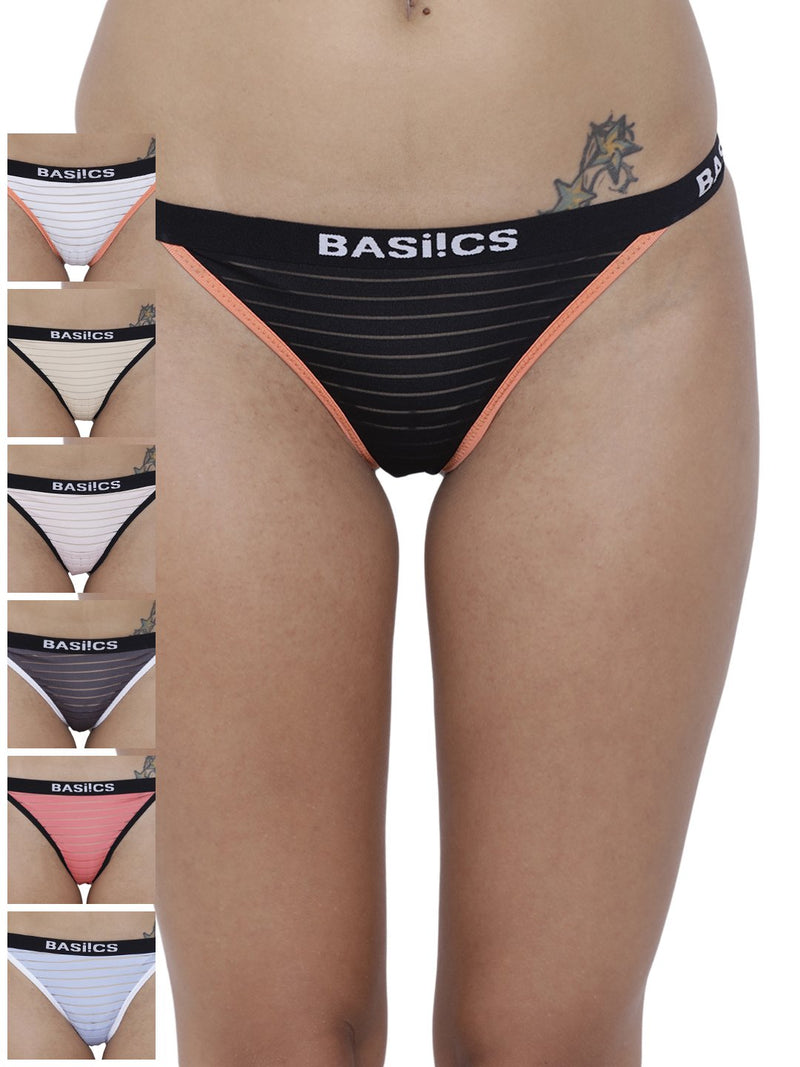 Caliente Hot Thong Panty (Combo Pack of 7)