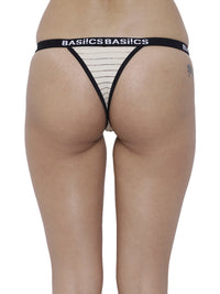 BASIICS Female Skin Caliente Hot Thong Panty