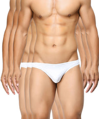 BASIICS Men Semi Seamless Feather Weight Cotton Spandex Briefs Pack of 3