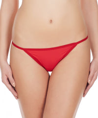 La Intimo Red Women Galaxy Bikini Nylon Spandex Bikini