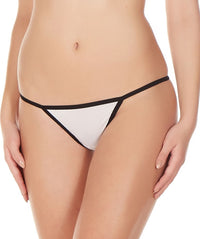 La Intimo White Women String Bikini Nylon Spandex Bikini