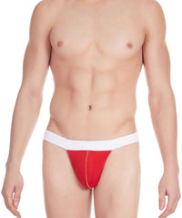 La Intimo Red Men Max Soft Bikini Cotton Modal Spandex Briefs