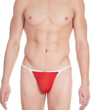 La Intimo Red Men Brazil Style Bikini Nylon Spandex Briefs