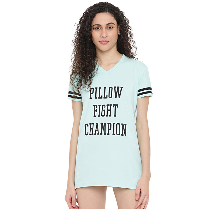 La Intimo Women's Favourite Fight Longline Tshirt