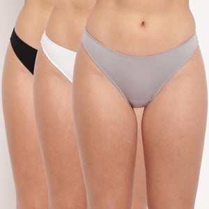 Spank Me (Naughty) Thong (Combo Pack of 3)